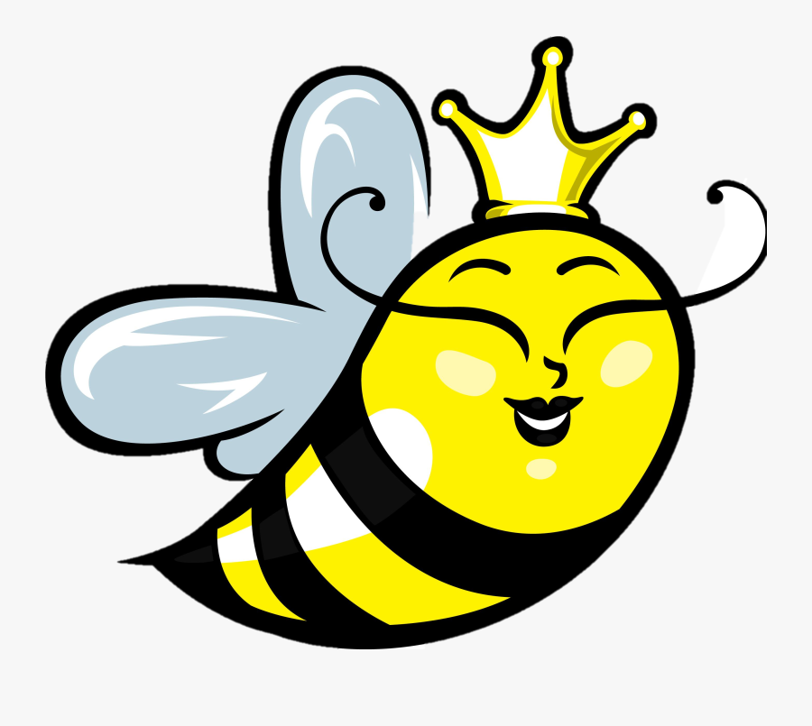Queen Bee Clipart, Transparent Clipart