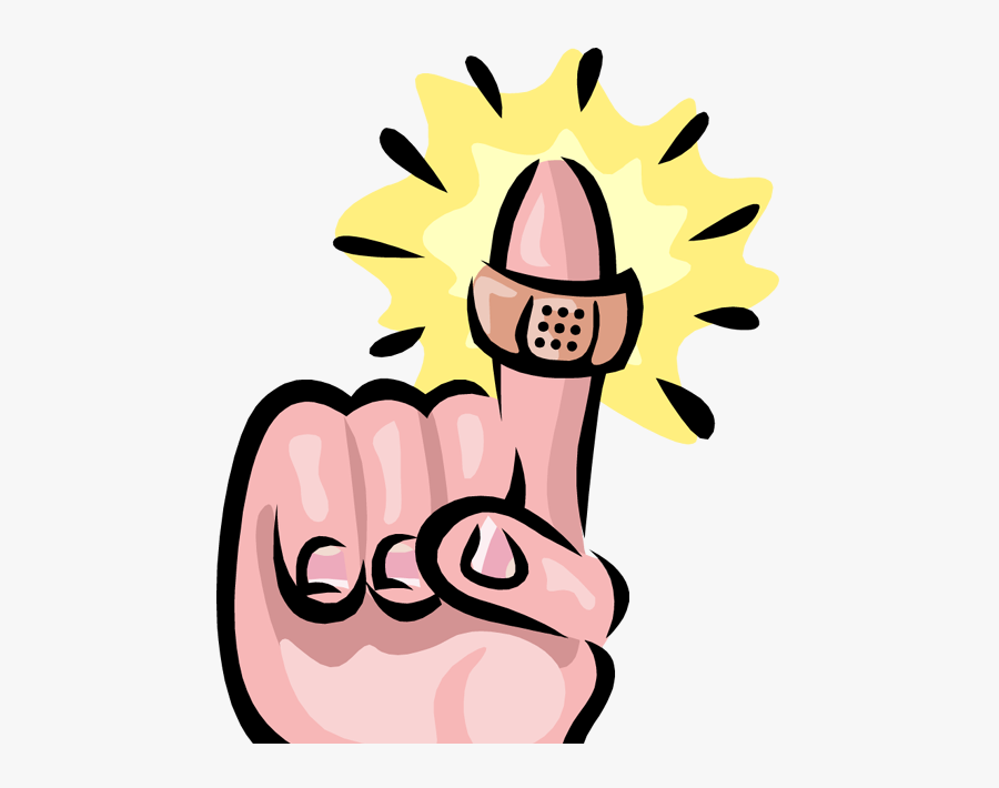 Flu Clipart Animated - Cut On Finger Clip Art, Transparent Clipart