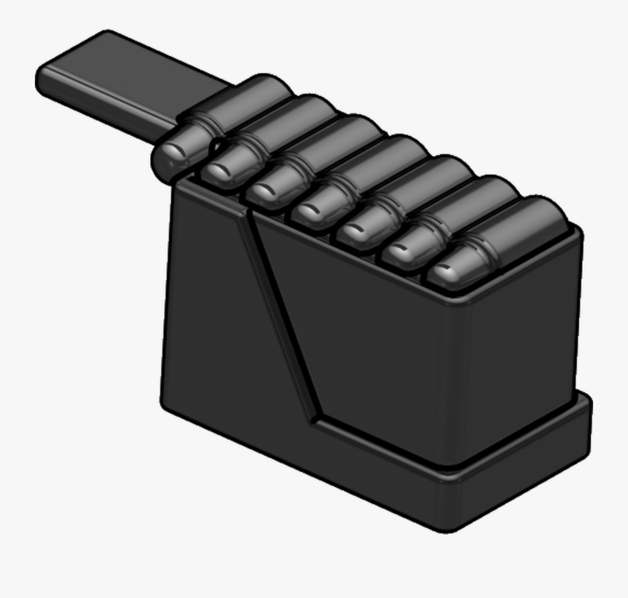 Brickarms Heavy Machine Gun Ammo Box - Lego Ww2 Ammo Box, Transparent Clipart