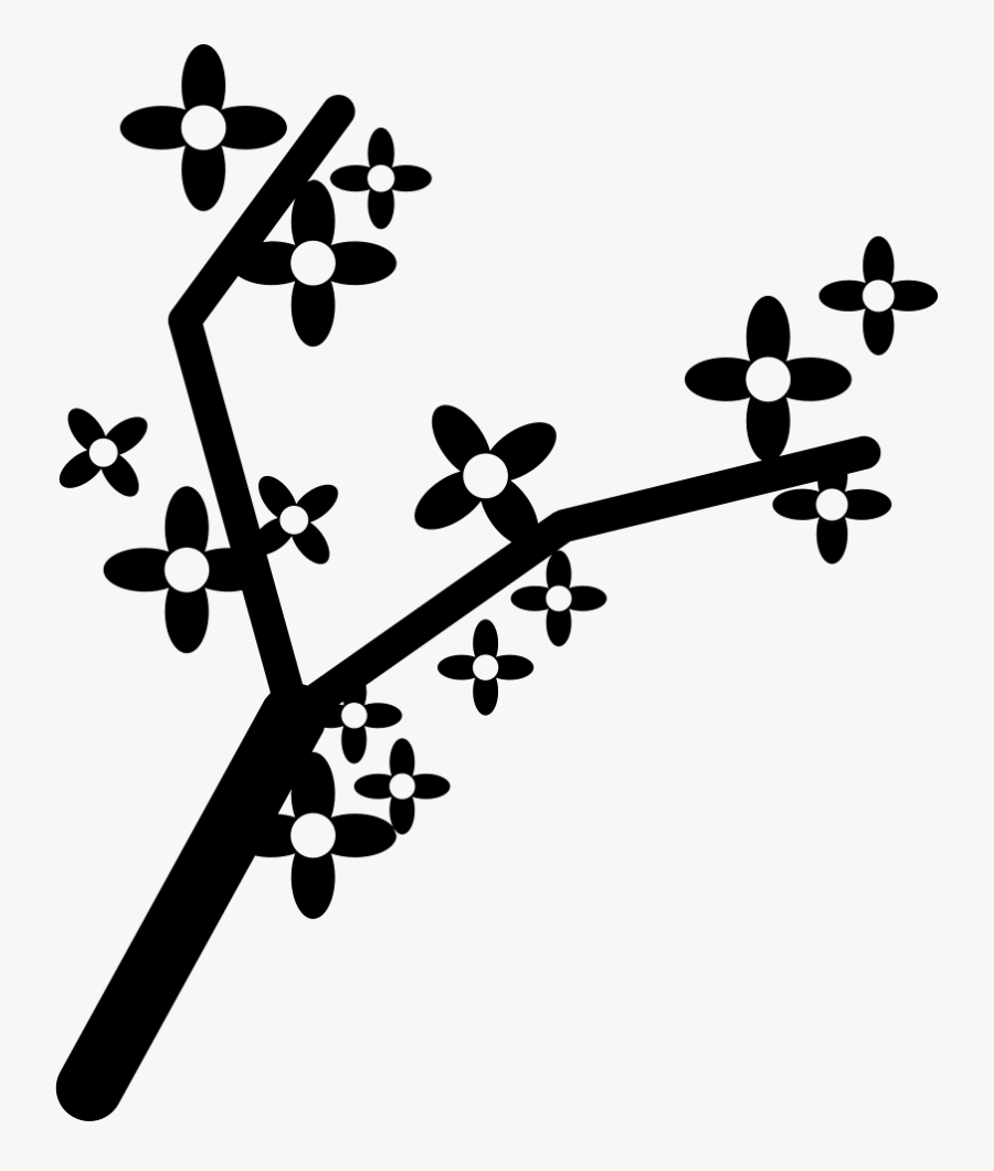 Tree Twigs With Leaf - Portable Network Graphics, Transparent Clipart