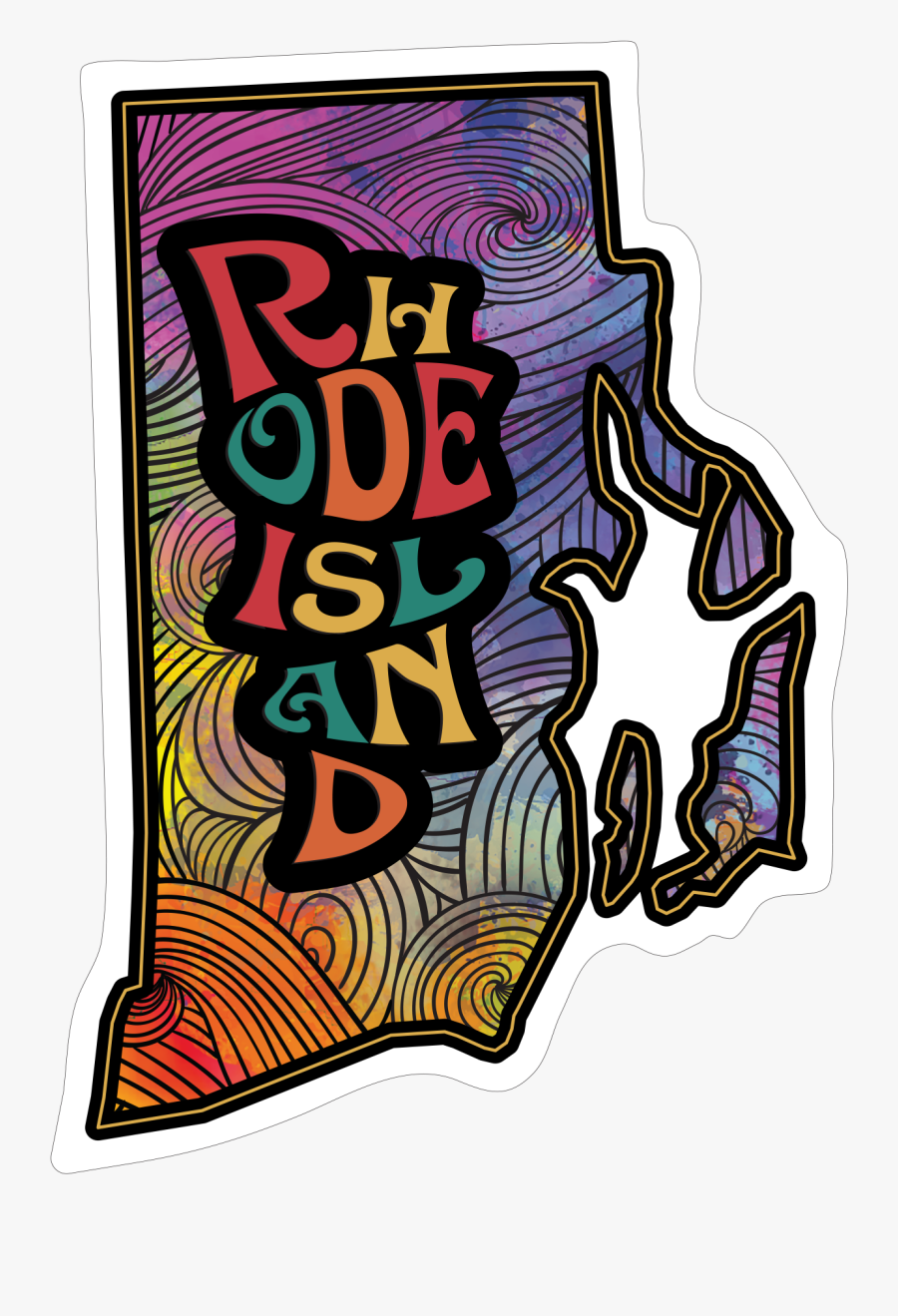 Woah Man Rhode Island"
 Class="lazyload Lazyload Mirage - Illustration, Transparent Clipart