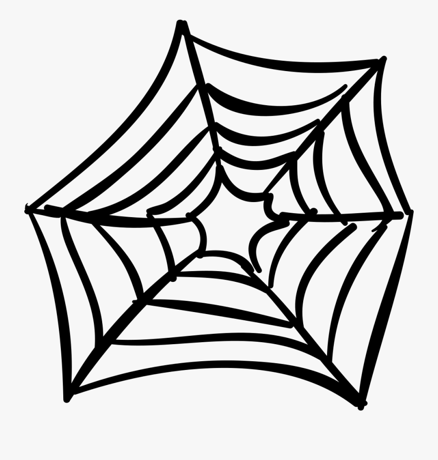 Halloween Spider Web - Spider Web Emoji Png, Transparent Clipart