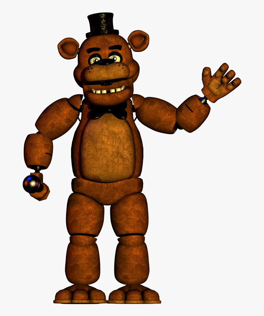 Freddy Fazbear Full Body By Popi01234 - Full Body Fnaf Freddy Fazbear, Transparent Clipart