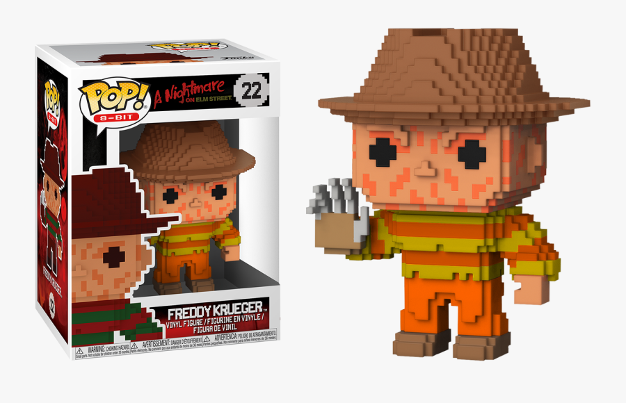 A Nightmare On Elm Street - Funko Pop Freddy Krueger 8bit, Transparent Clipart