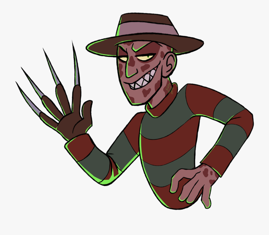Freddy’s Back - Freddy Krueger Cartoon, Transparent Clipart