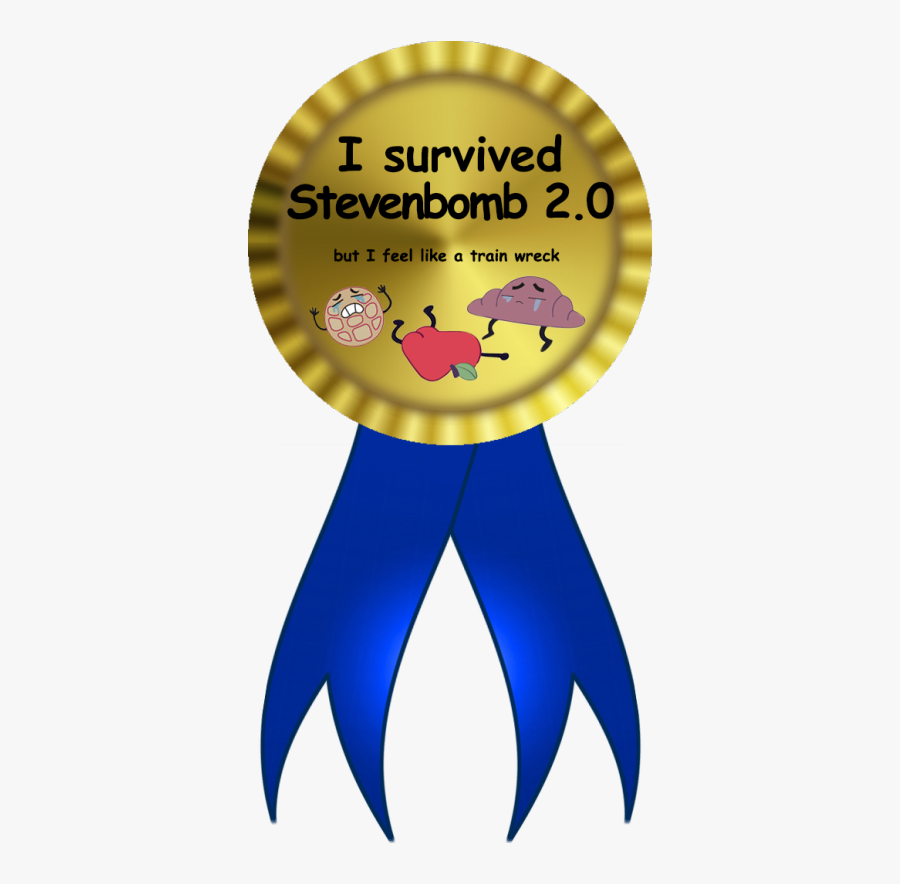 I Survived Stevenbomb - Ribbon For Recognition Png, Transparent Clipart