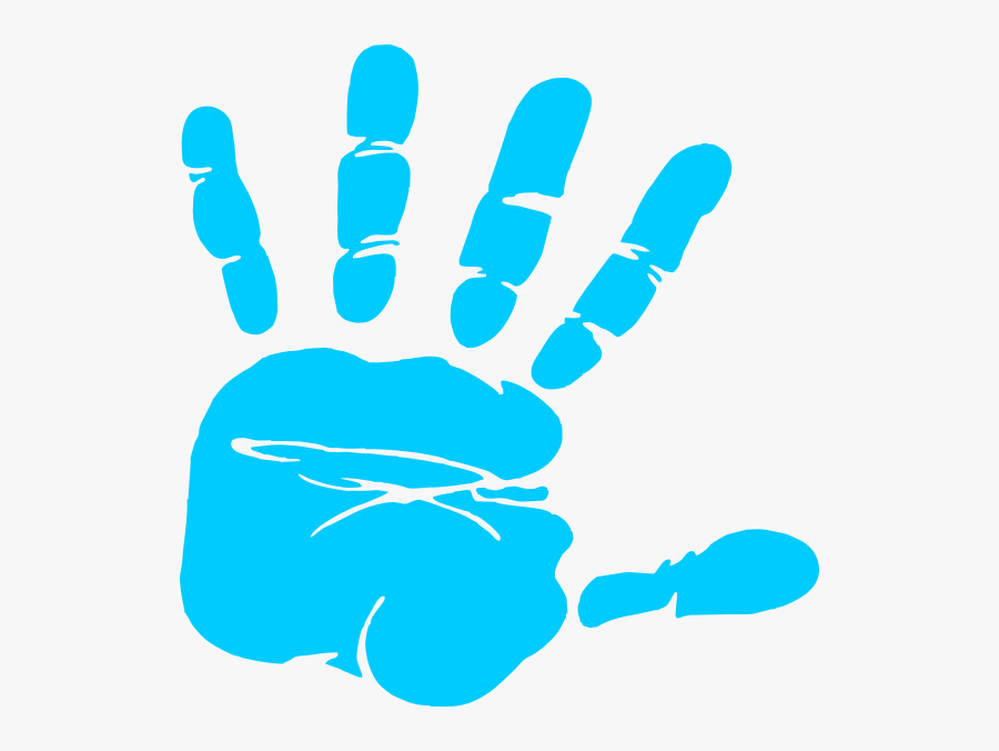 Handprint Clipart Cute Borders, Transparent Clipart