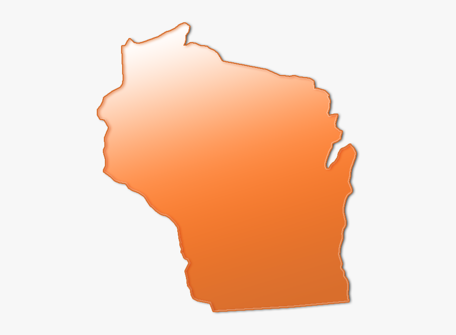 Wisconsin Hq - Wisconsin Map Transparent Clip Art, Transparent Clipart