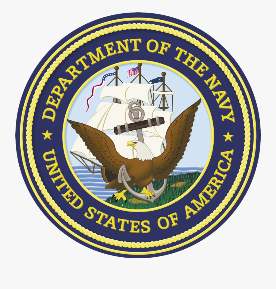 Happy Birthday To The United States Navy - Department Of The Navy, Transparent Clipart