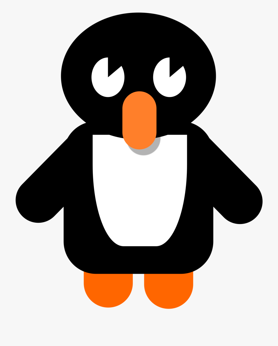 Microsoft Clip Art Wiki - Penguin Drawing Stick Figure, Transparent Clipart