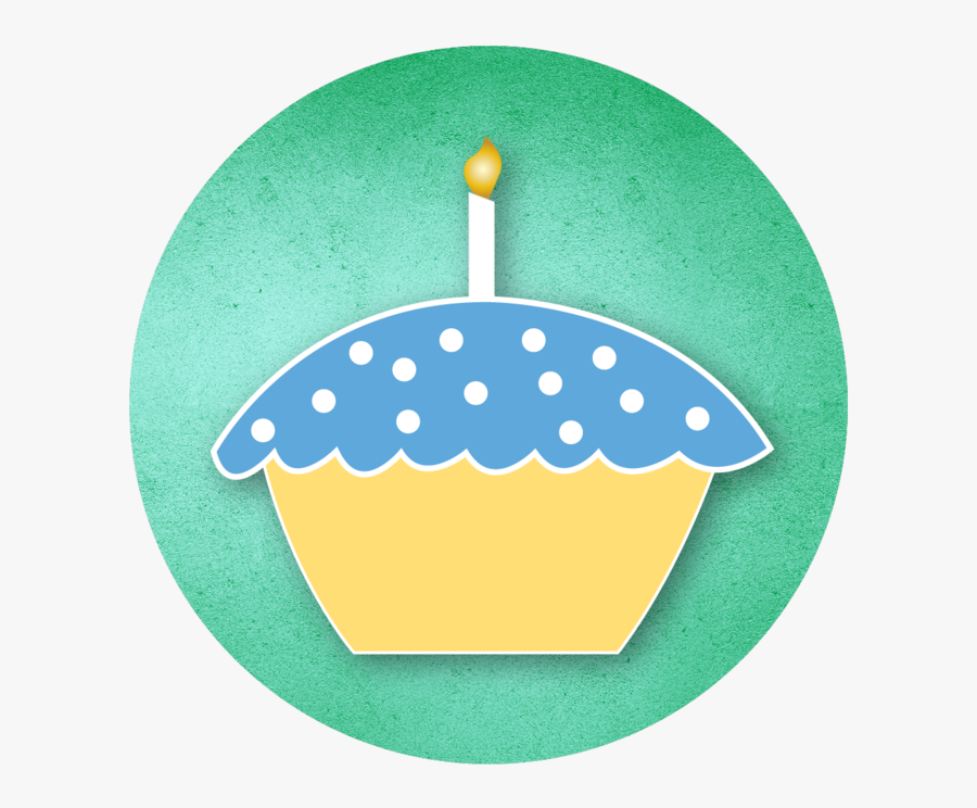 Transparent Whimsical Cupcake Clipart - Illustration, Transparent Clipart