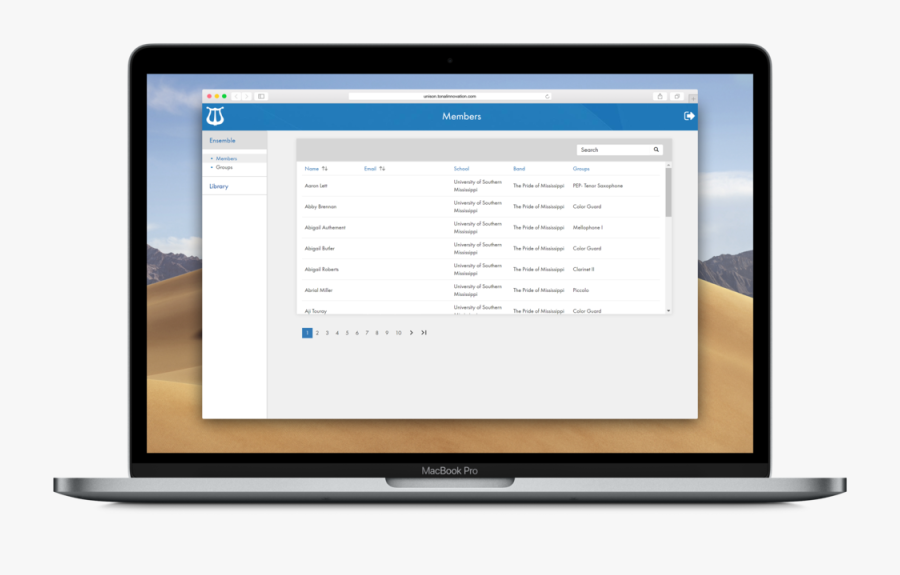 Macbookpro Unison Members - Personal Computer, Transparent Clipart
