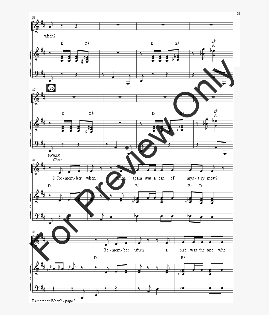Product Thumbnail - Sheet Music, Transparent Clipart