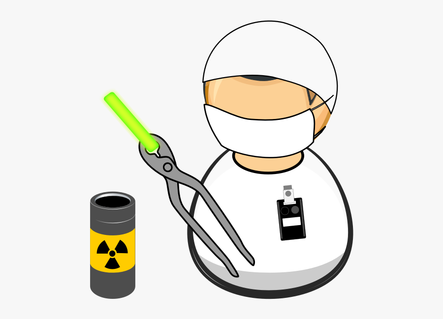 Nuclear Facility Worker - Nuc Med Clip Art, Transparent Clipart