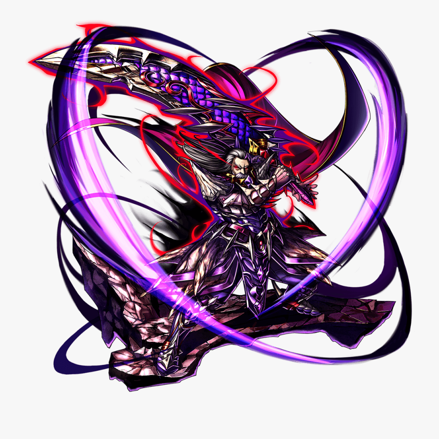 Knight Of Darkness Zeorg Full Art - Dark Zeorg Grand Summoners, Transparent Clipart