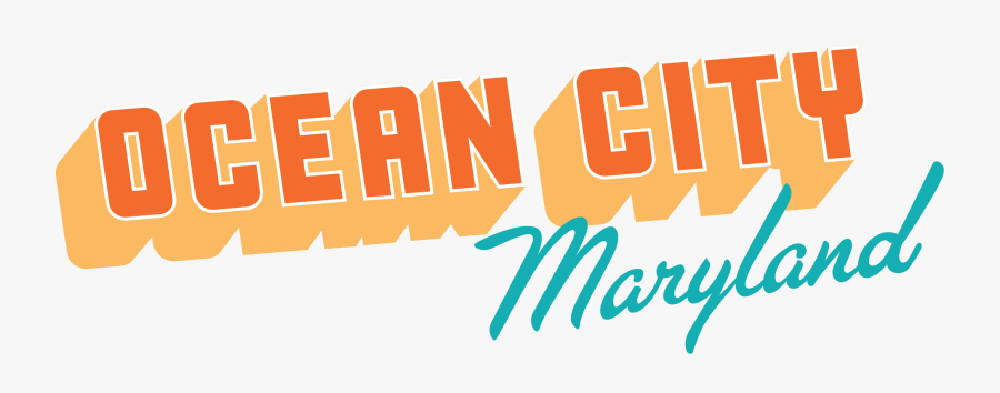 Visit Ocean City - Ocean City Maryland Logo, Transparent Clipart