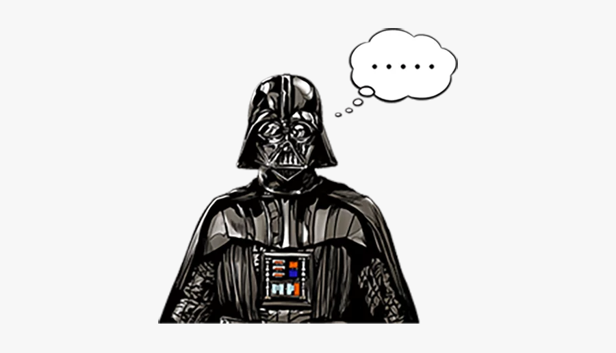 #vader - Sticker, Transparent Clipart