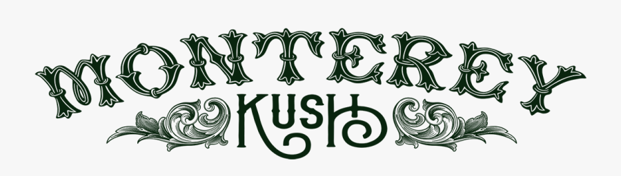 Monterey Kush Cannabis Logo, Transparent Clipart