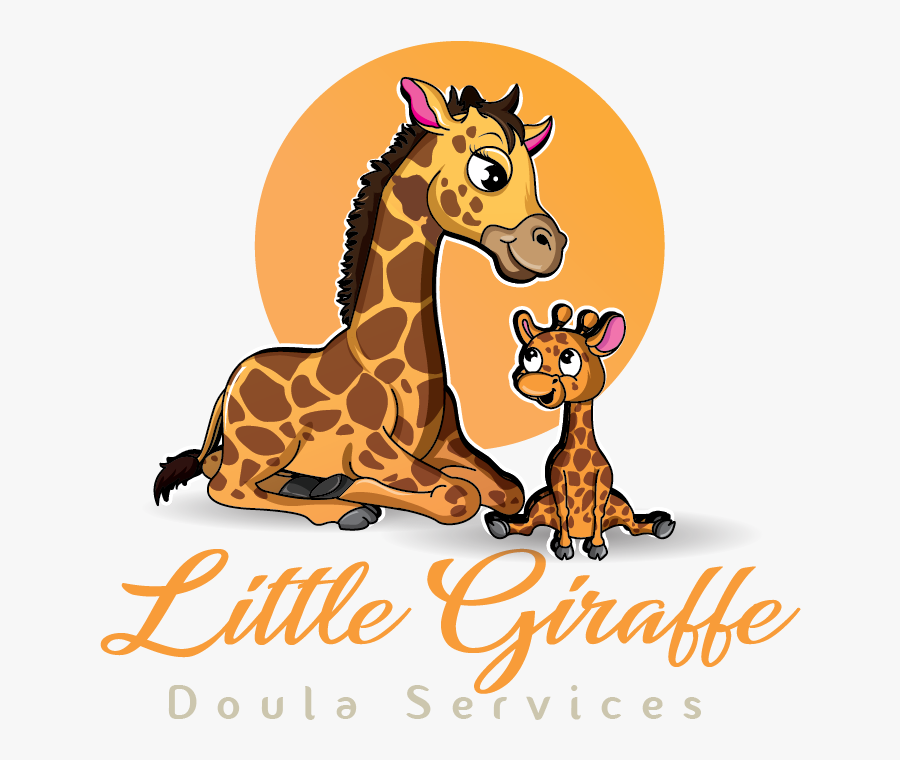 Little Giraffe Doula Services - Illustration, Transparent Clipart