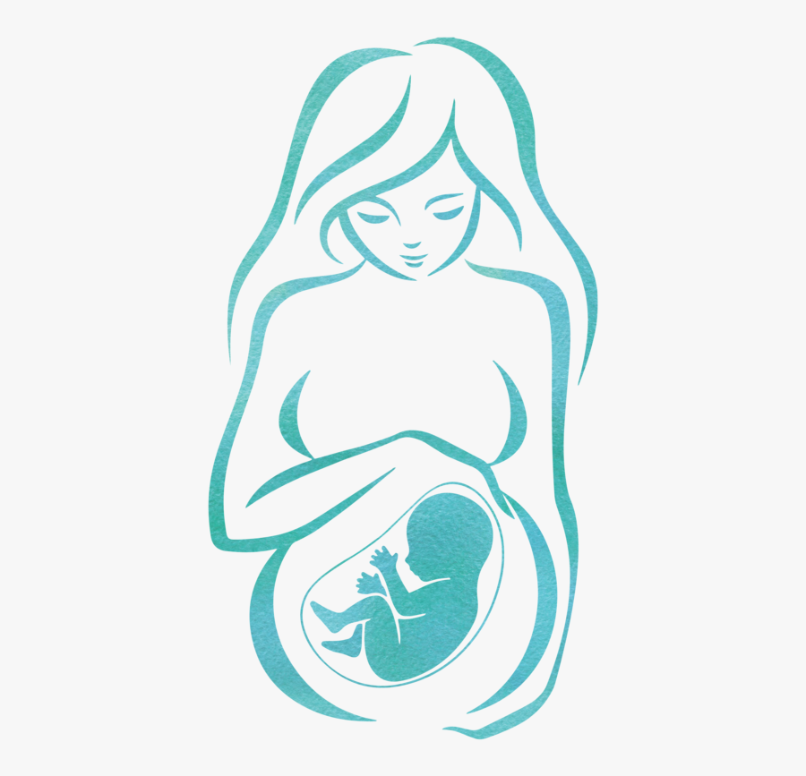 Third Trimester Pregnancy Clipart, Transparent Clipart