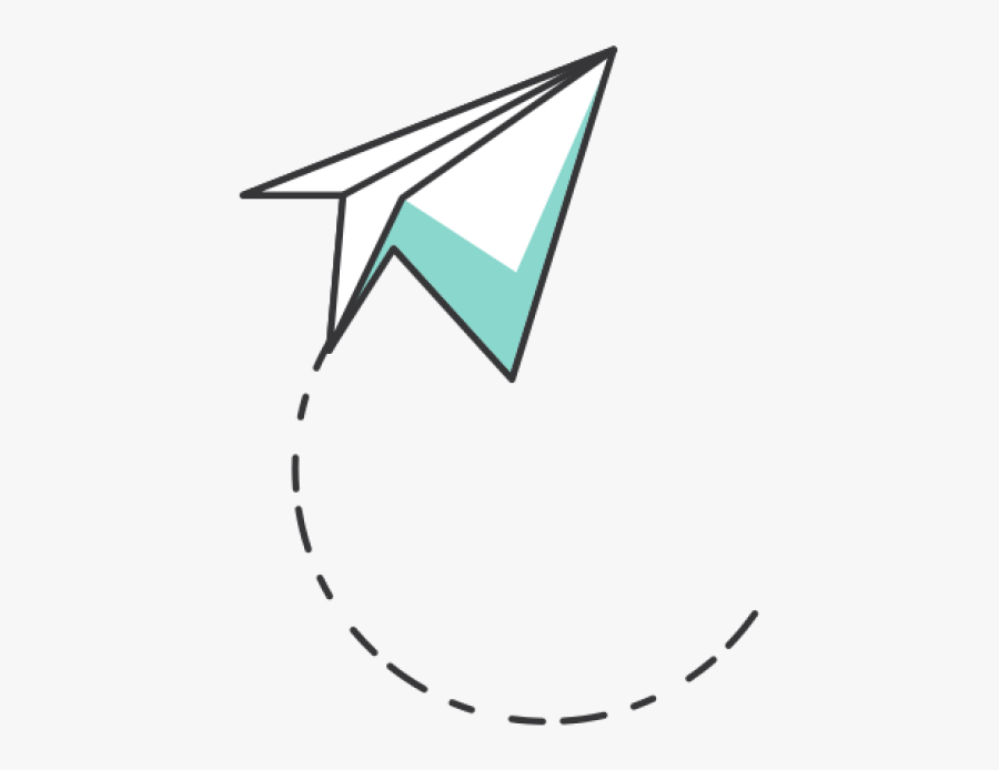 White Paper Plane Png Image - Paper Plane Clipart Png, Transparent Clipart