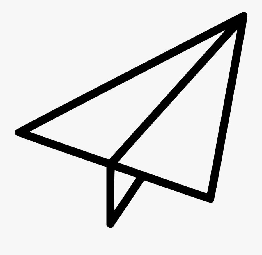 Paperplane Paper Plane - Paper Plane Png Icon, Transparent Clipart