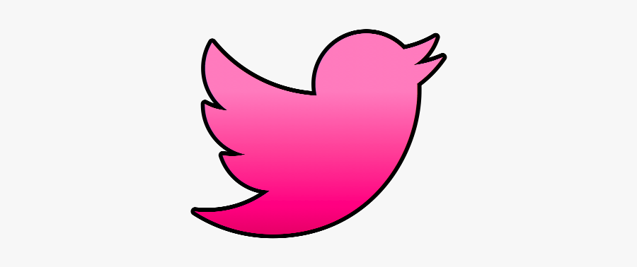 #twitter #logo #twitterlogo #png #pink #picsart #freetoedit, Transparent Clipart