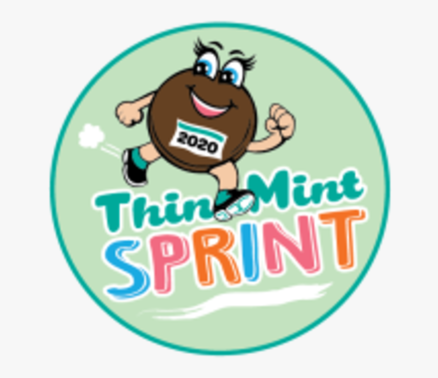 Thin Mint Sprint - Smiley Face, Transparent Clipart
