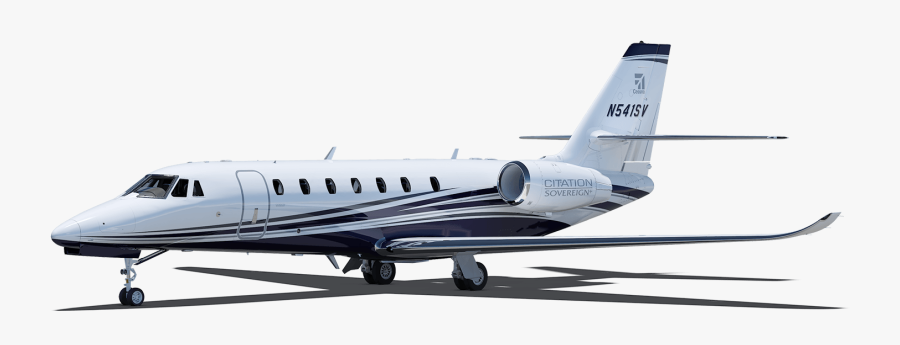 Clipart Plane Interior - Citation Sovereign+, Transparent Clipart