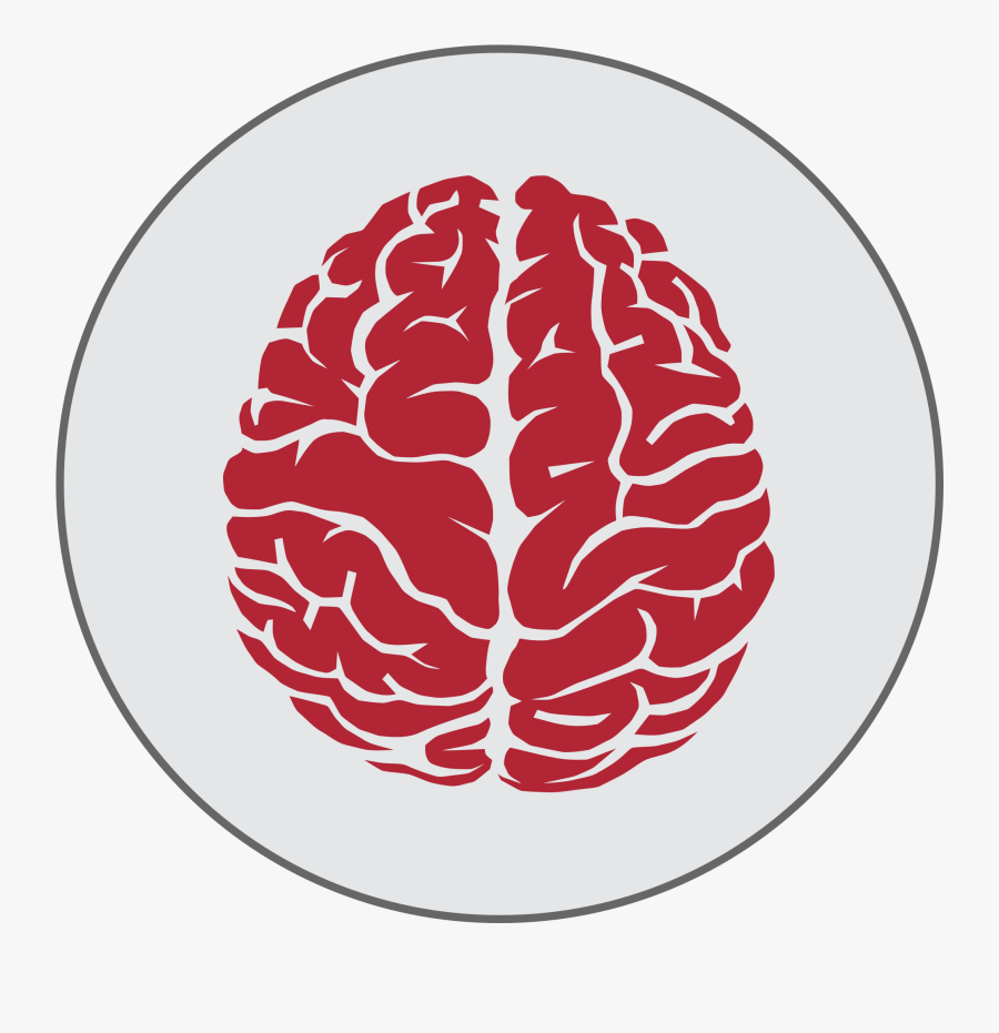 Braingraphicepilepsy - Aesthetic Blue Brain, Transparent Clipart