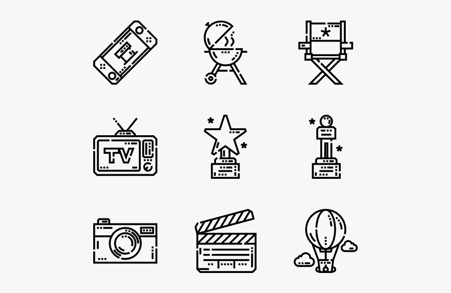 Line Art, Transparent Clipart