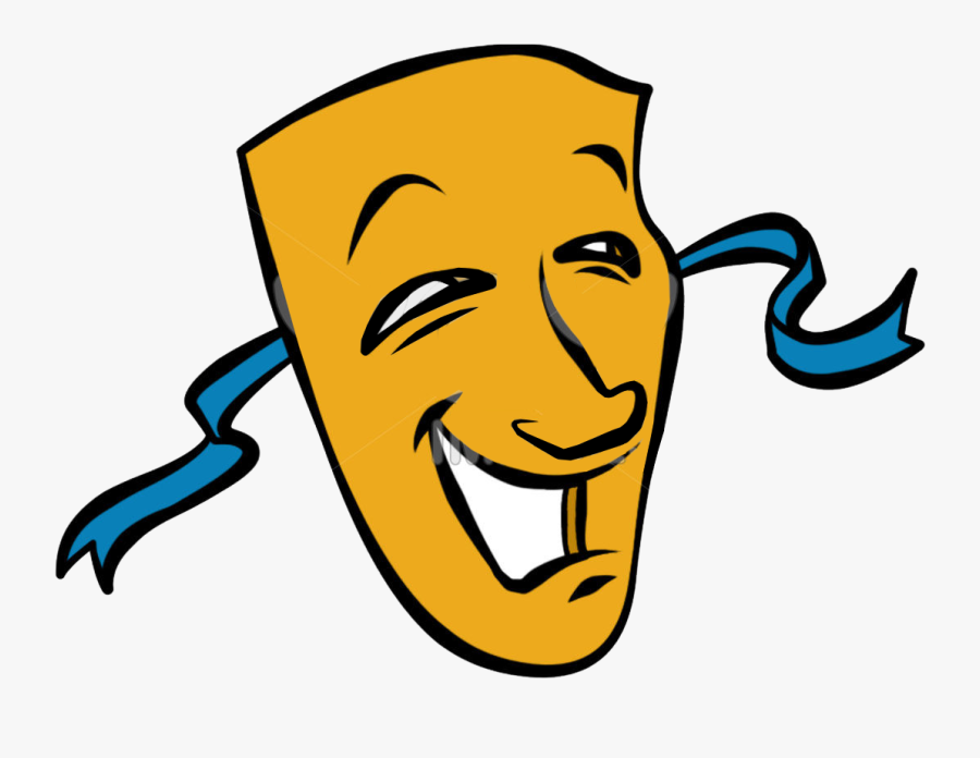 Image Description - Comedy And Tragedy Masks, Transparent Clipart