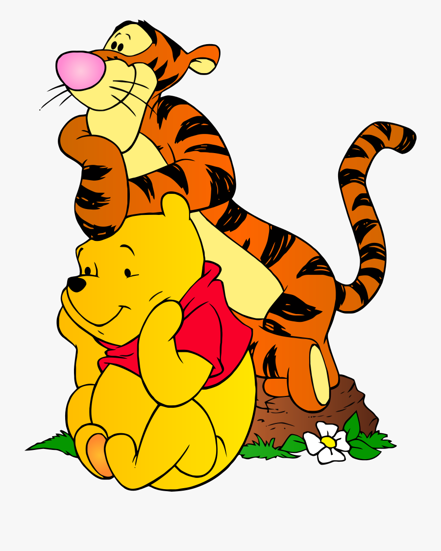 Winnie The Pooh And Tigger Png Clip Art, Transparent Clipart