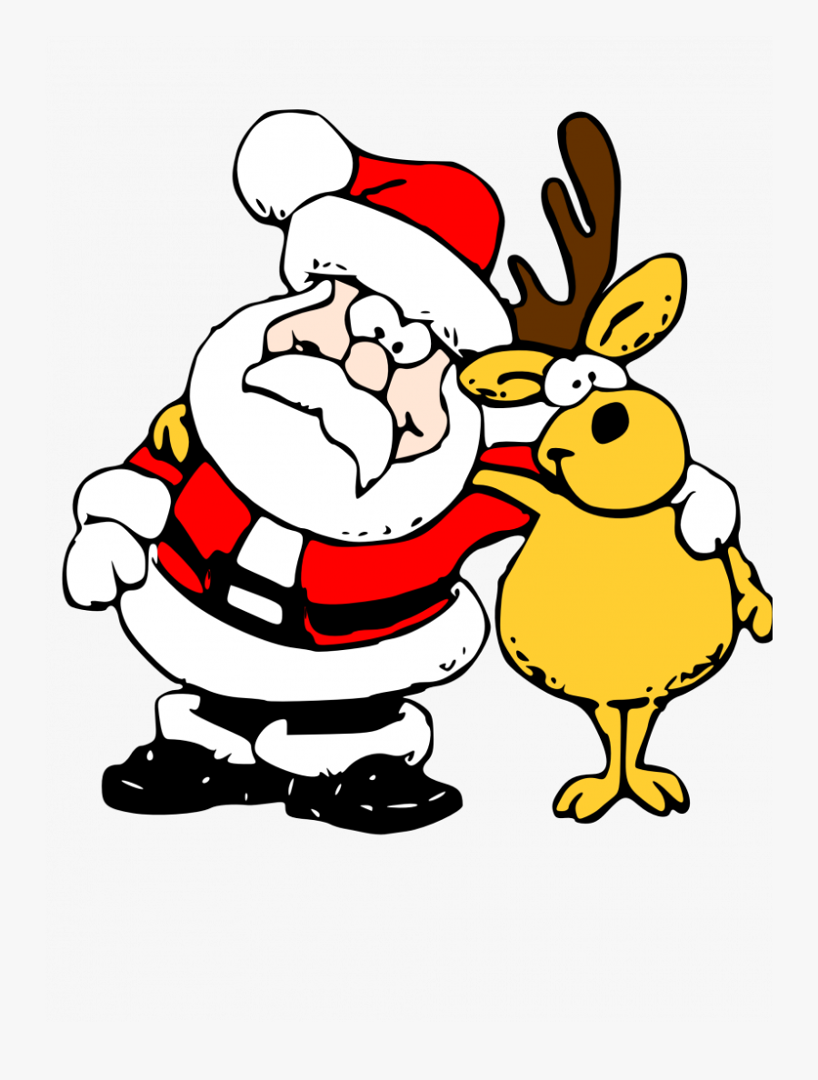 Transparent Sledge Clipart - Free Clip Art Santa, Transparent Clipart