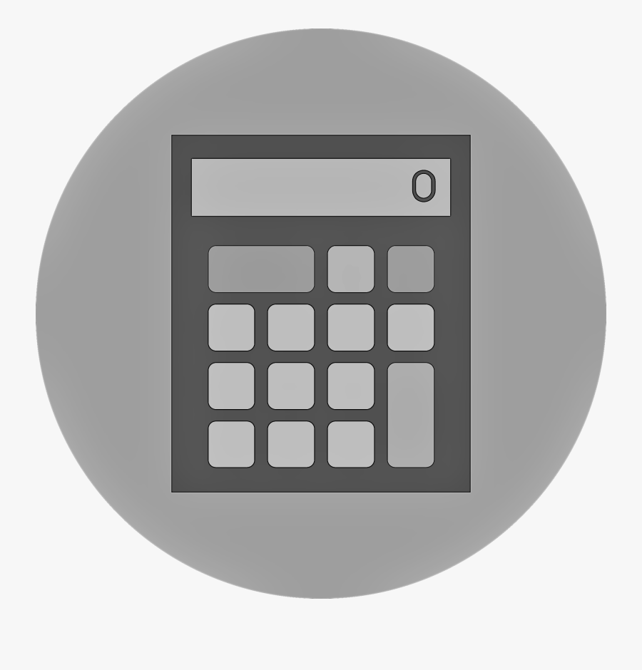 Calculator Clipart Tax Calculator - Calculator Icon, Transparent Clipart