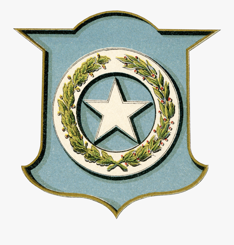Coat Of Arms Of Texas, Transparent Clipart