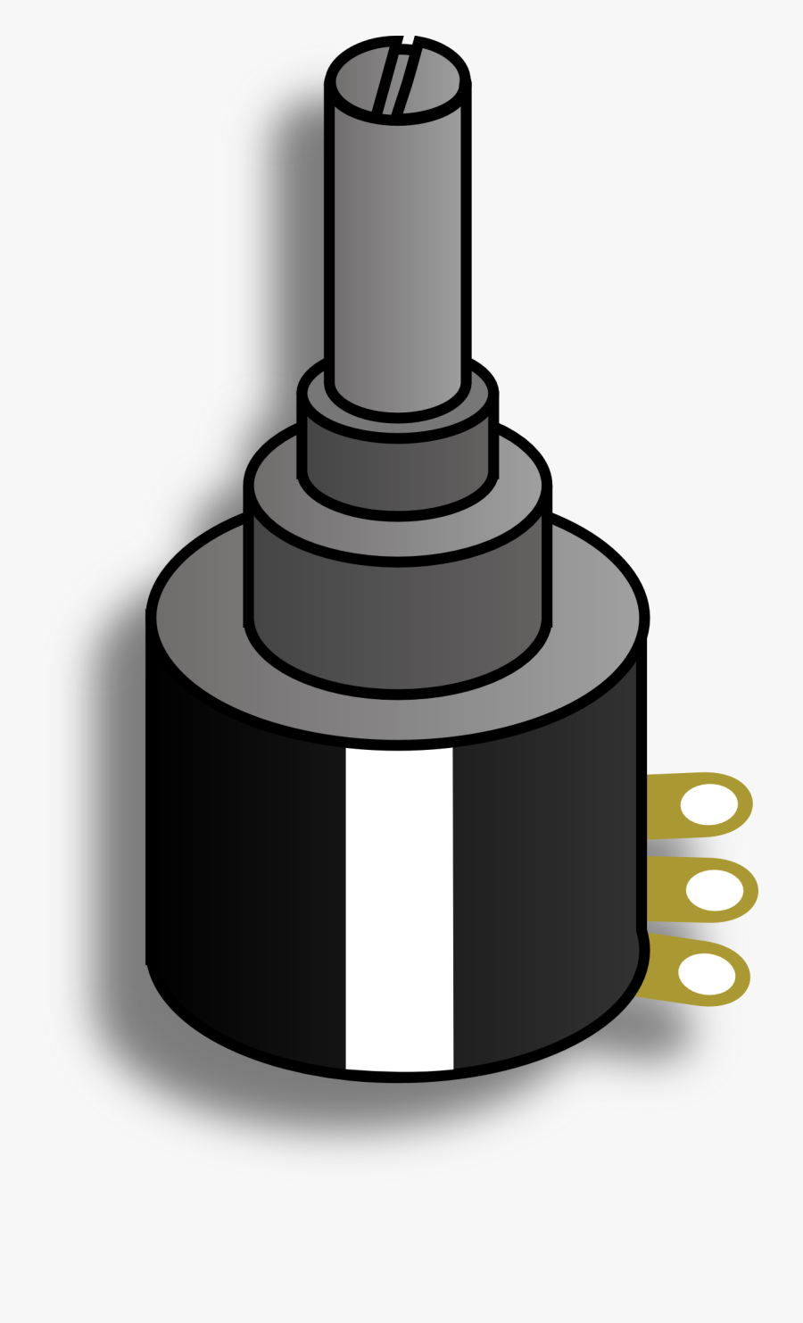 Variable Resistor Clipart, Transparent Clipart