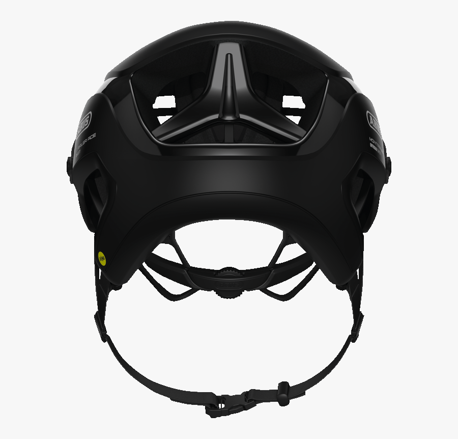 Montrailer Ace Mips Velvet Black Back View - Montrailer Velvet Black M Abus, Transparent Clipart