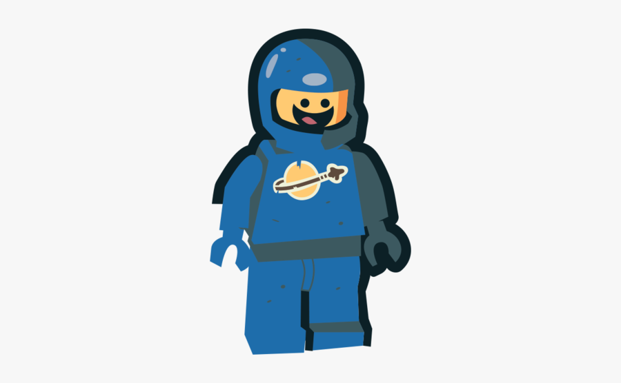 Lego Movie Astronaut, Transparent Clipart