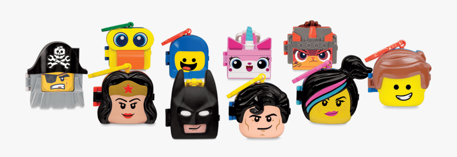 Mcdonalds Happy Meal Toys 2019 Lego Movie 2, Transparent Clipart