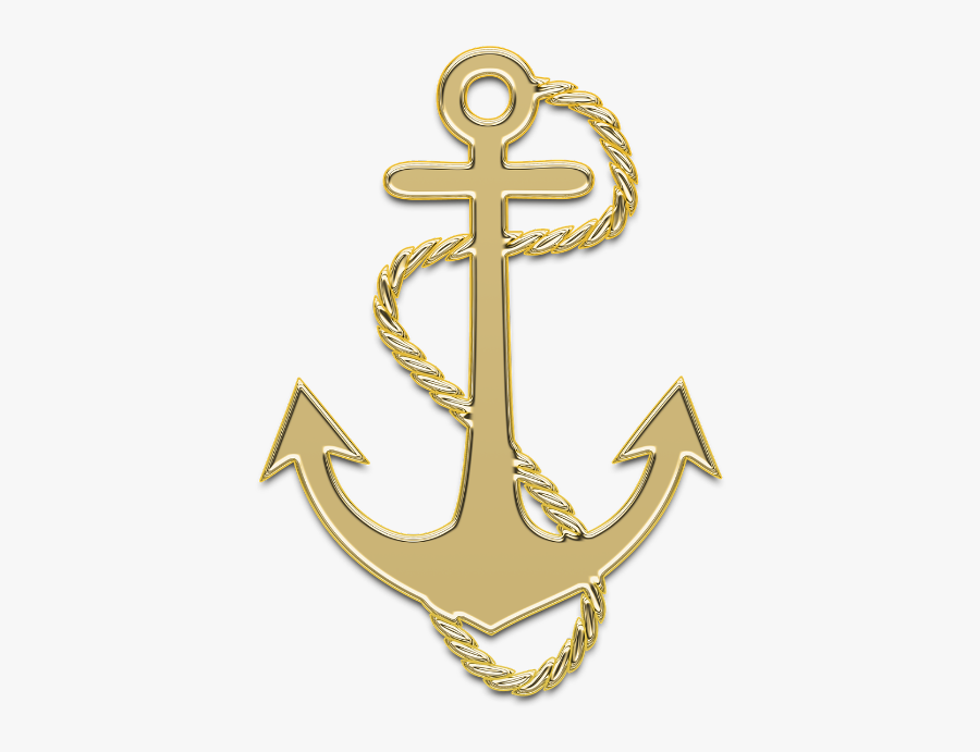 #gold #anchor #freetoedit #remixit - Cute Anchor, Transparent Clipart