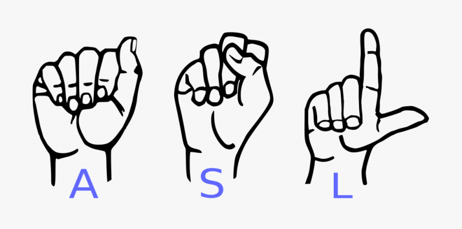 American Sign Language, Transparent Clipart