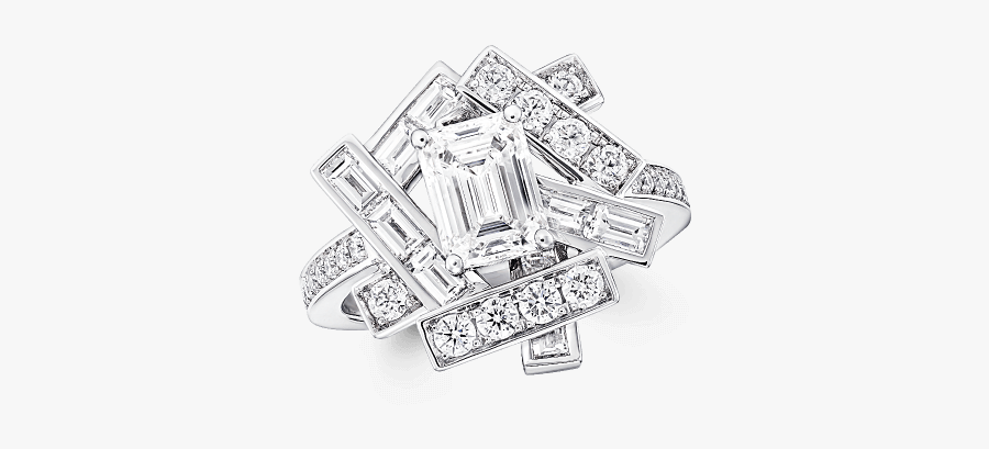 A Graff Threads Diamond Ring - Graff Threads Ring, Transparent Clipart