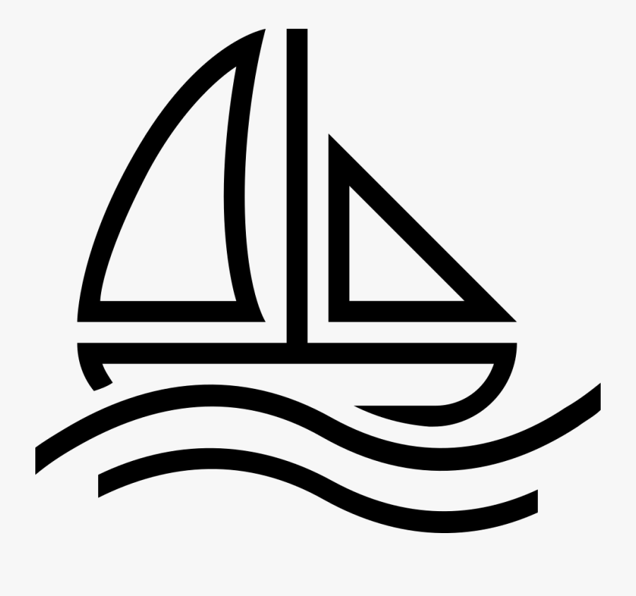 Sailing Boat Sportive Transport Comments - Ship Icon Png For Instagram, Transparent Clipart