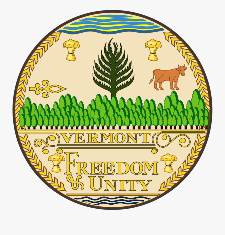 State Seal For Vermont, Transparent Clipart