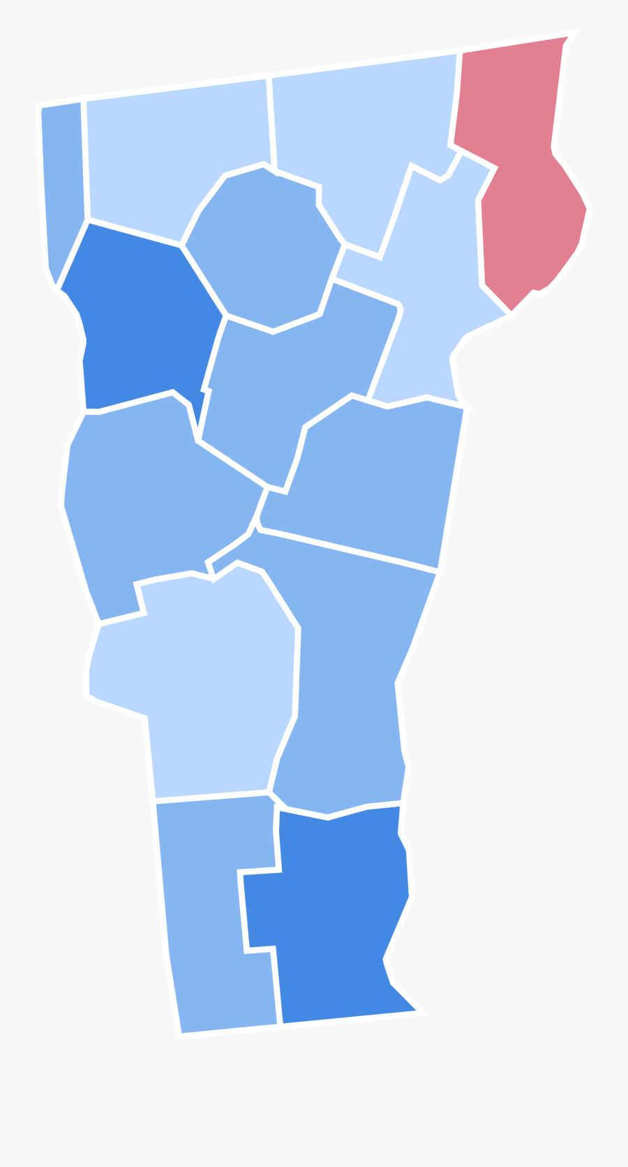File Vermont Results Svg Vermont 2016 Election Results , Free