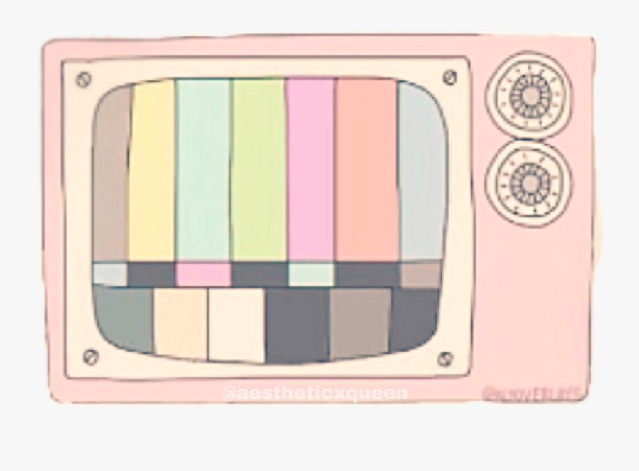 Clipart Tv Vintage Tv - Retro Pink Aesthetic Transparent, Transparent Clipart