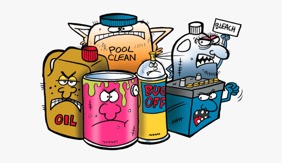 Hazardous Waste Day - Hazardous Household Waste, Transparent Clipart