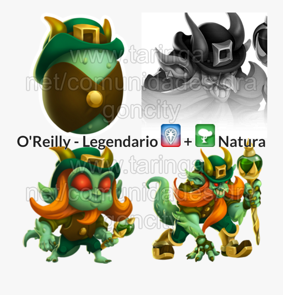O Reilly Monster Legends, Transparent Clipart