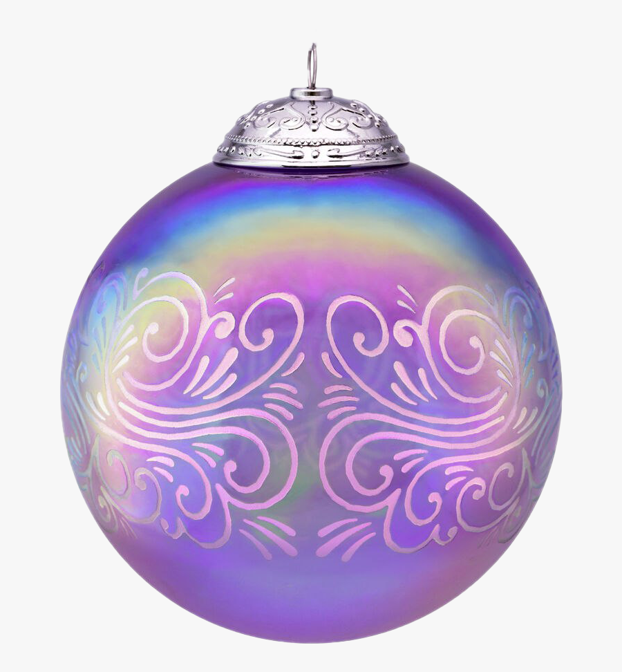 Purple Christmas Ball Png Clipart - Purple Christmas Ornament, Transparent Clipart
